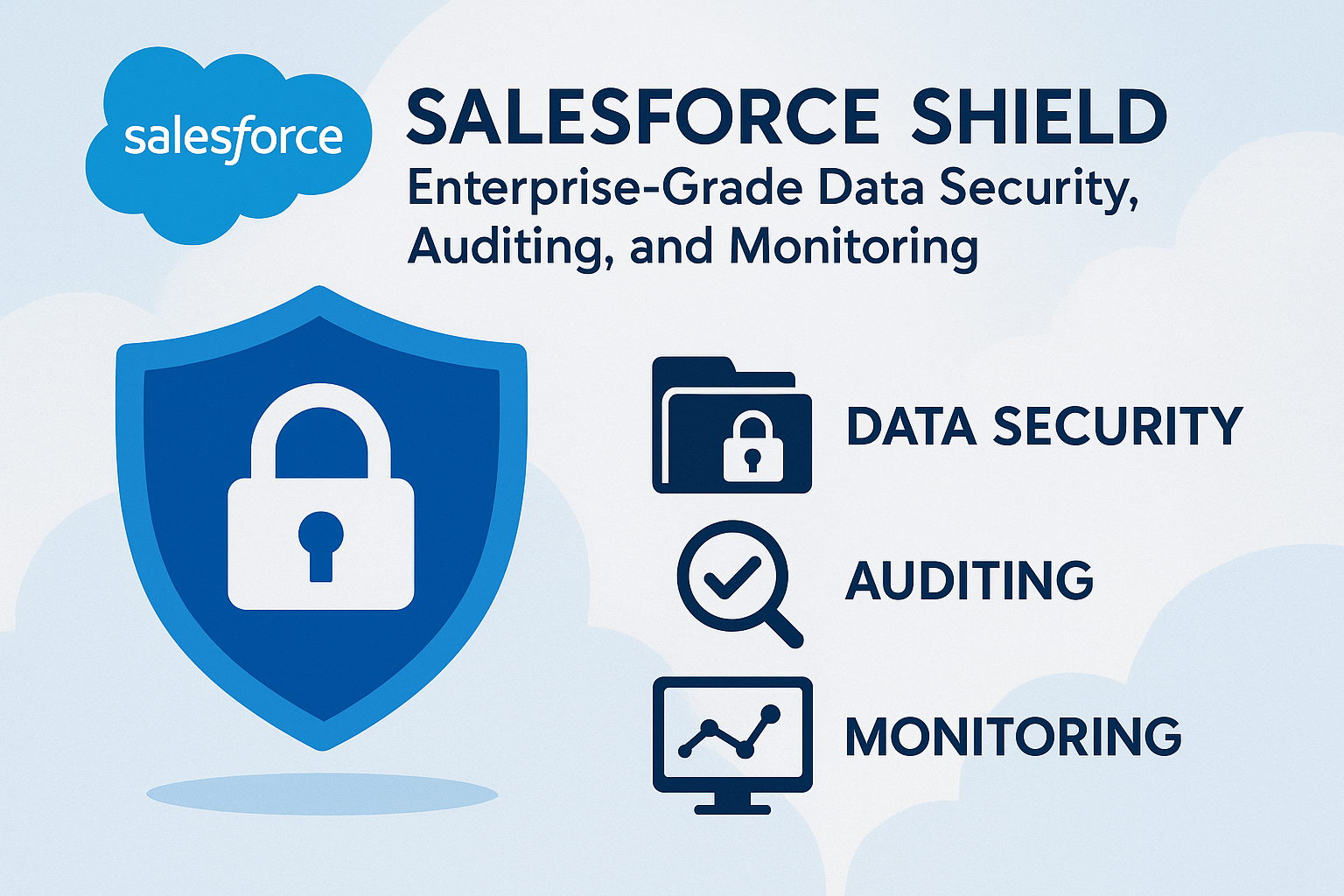 Salesforce Shield: Enterprise-Grade Data Security, Auditing, and Monitoring