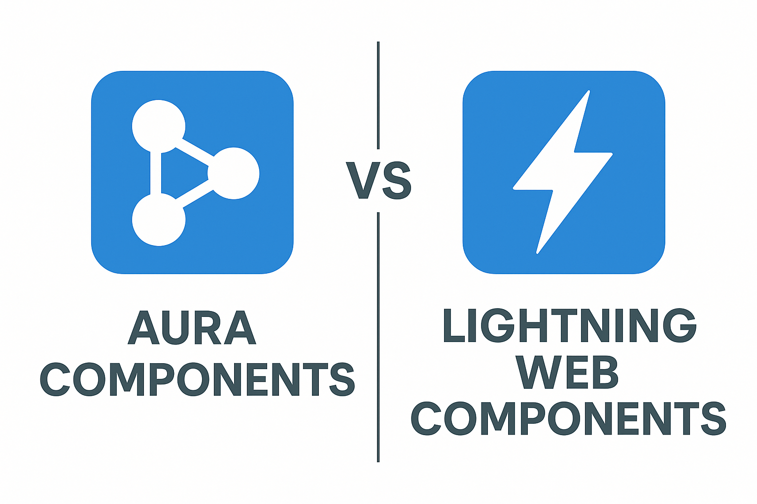 Aura Components vs. Lightning Web Components (LWC)