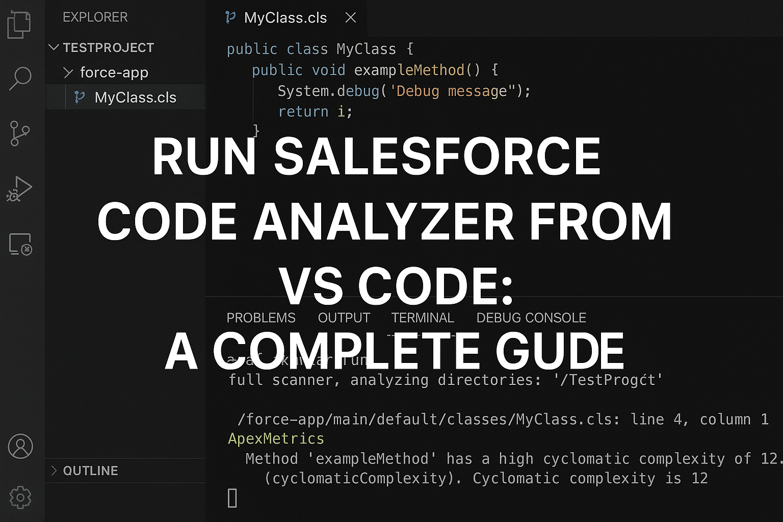 Run Salesforce Code Analyzer from VS Code: A Complete Guide