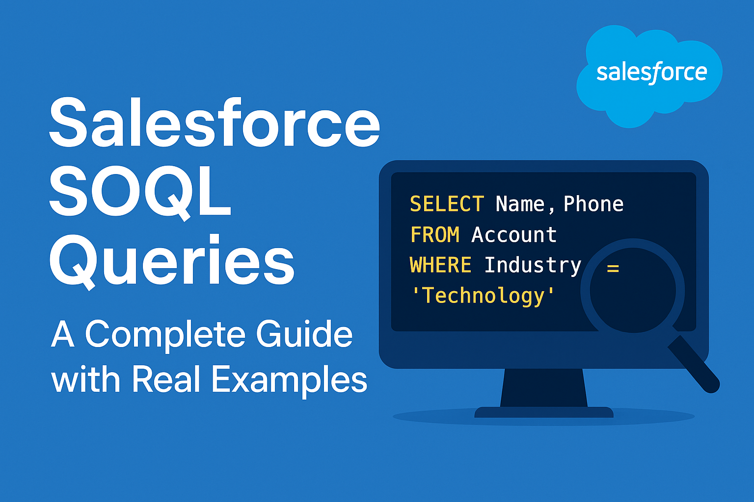 Salesforce SOQL Queries – A Complete Guide with Real Examples