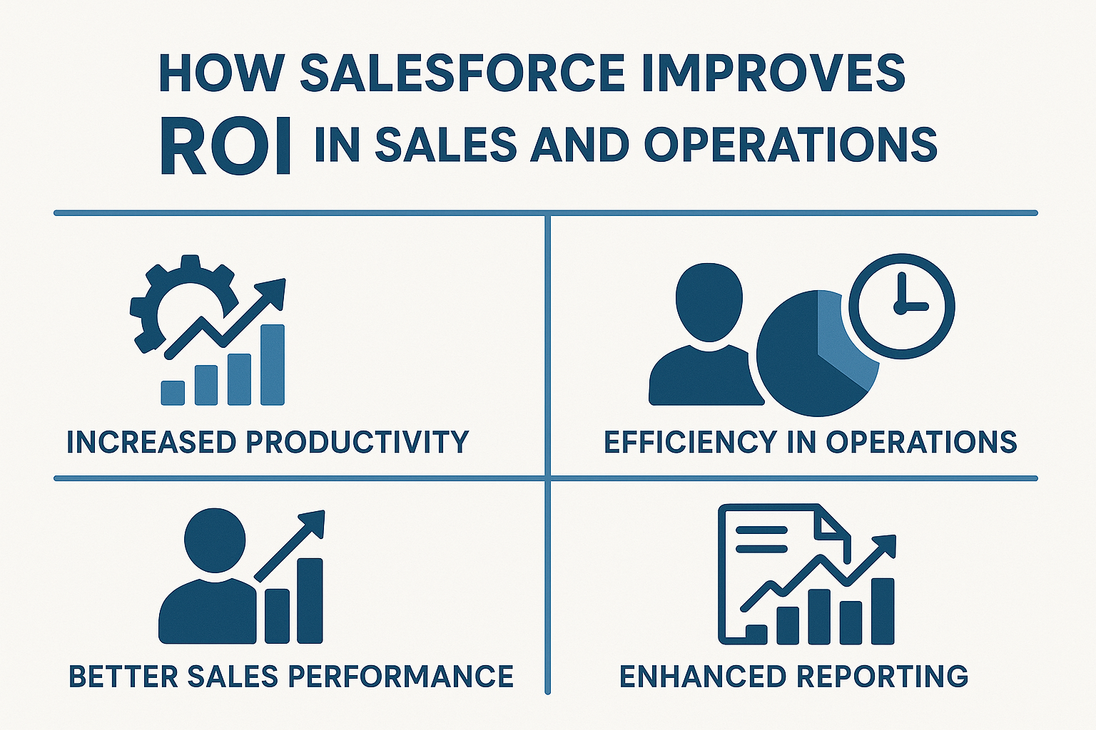 How Salesforce Improves ROI in Sales and Operations