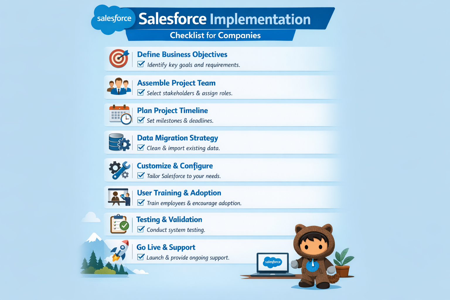 Salesforce Implementation Checklist for Companies