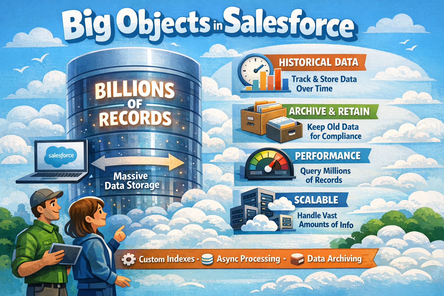 Big Objects in Salesforce: When Data Is Huge, Smart Storage Matters