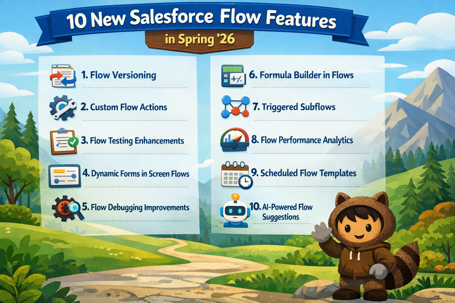 10 New Salesforce Flow Features in Spring ’26
