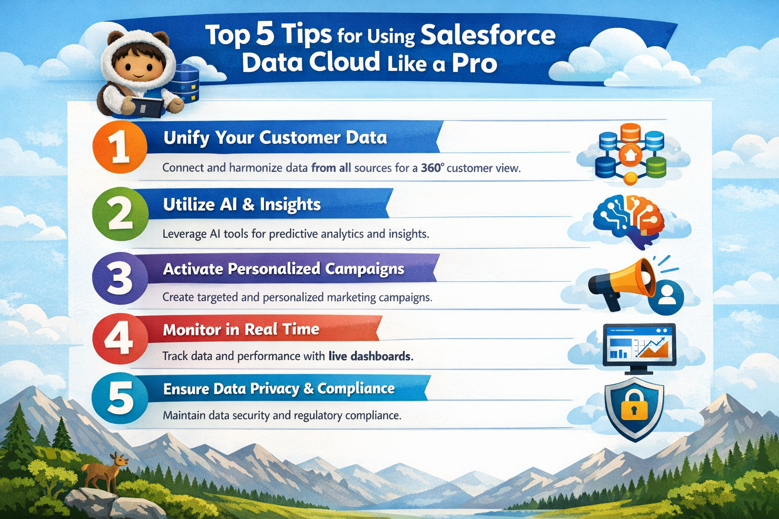 Top 5 Tips for Using Salesforce Data Cloud Like a Pro