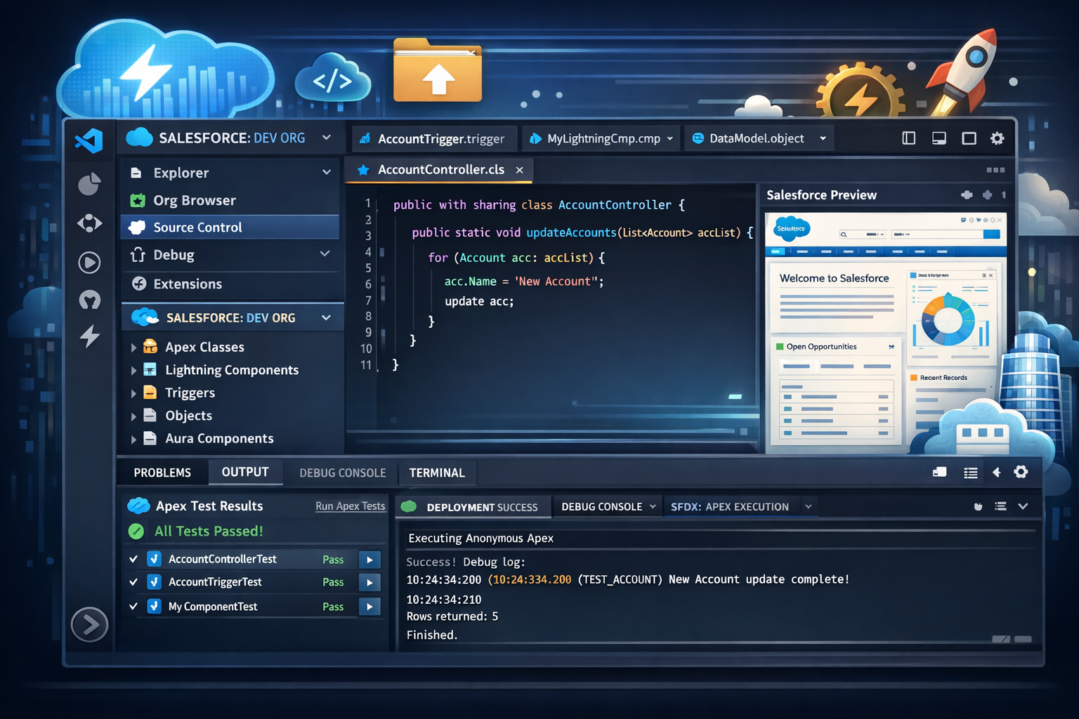 Visual Studio Code for Salesforce