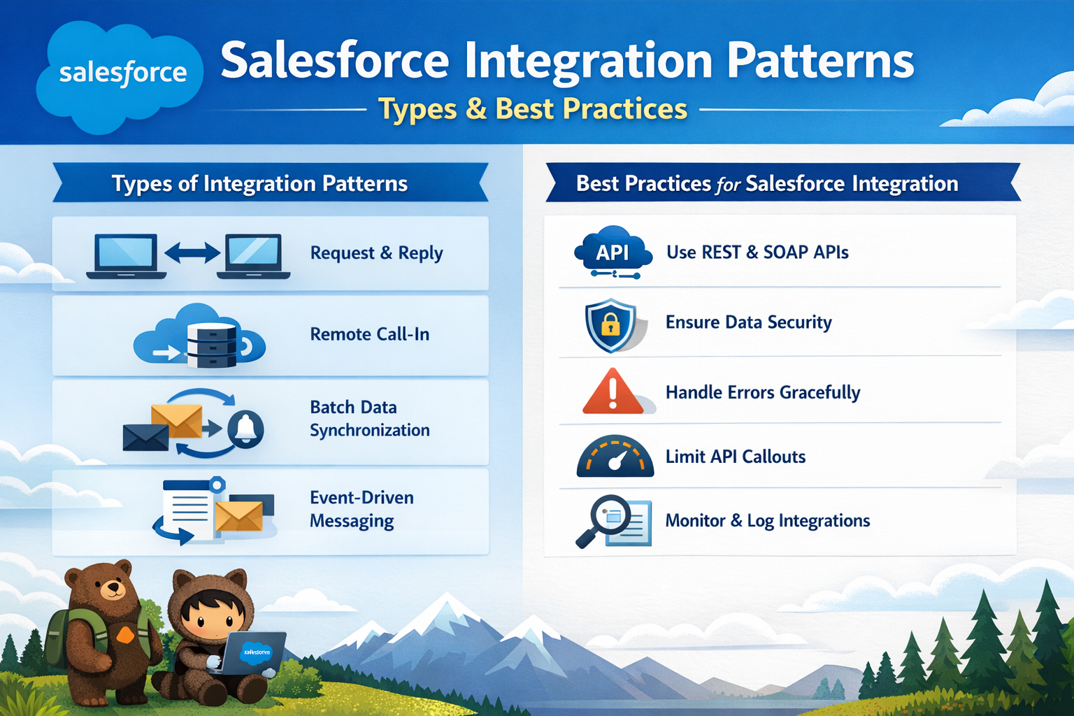 What are Salesforce Integration Patterns? Types, Best Practices