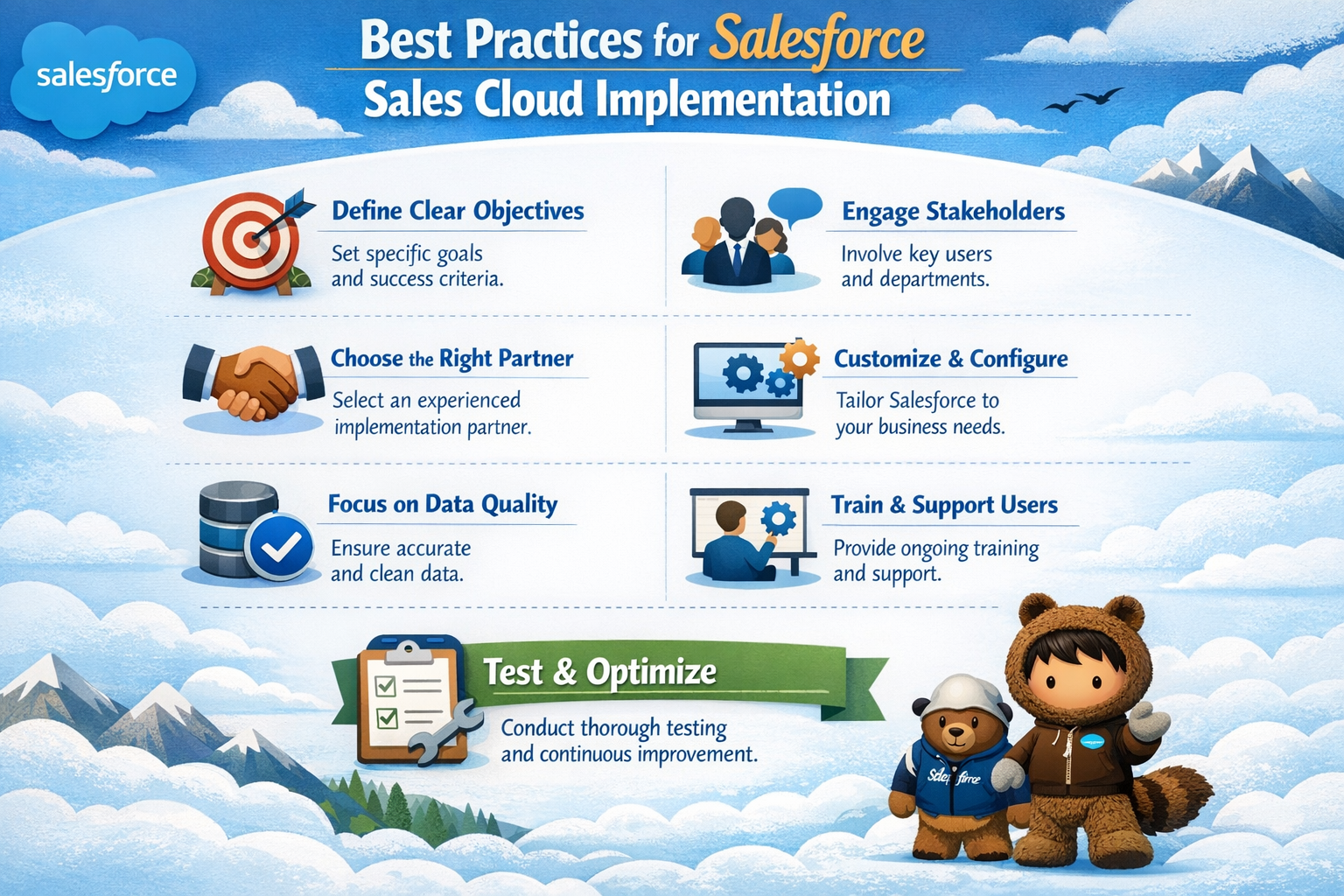 Best Practices for Salesforce Sales Cloud Implementation