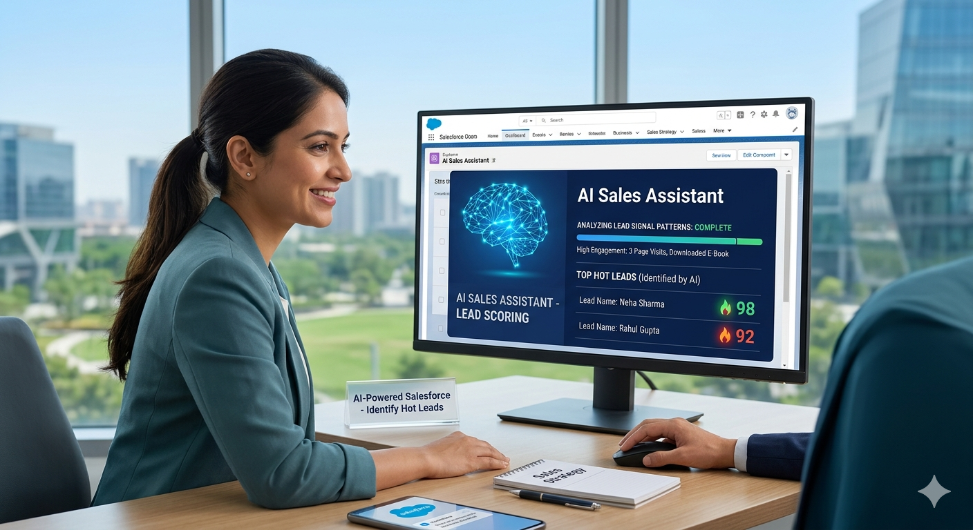Create an AI Sales Assistant in Salesforce to Identify Hot Leads