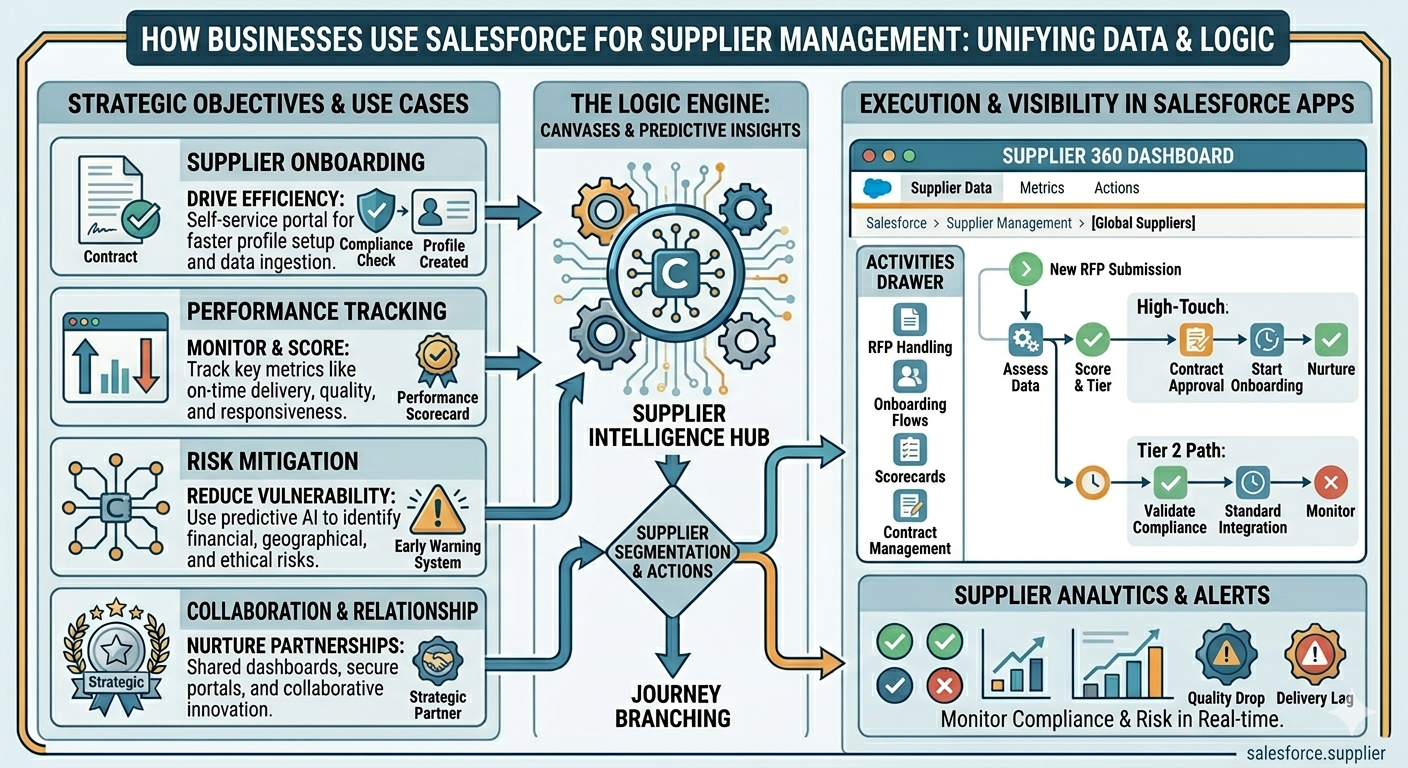 How Businesses Use Salesforce for Supplier Management