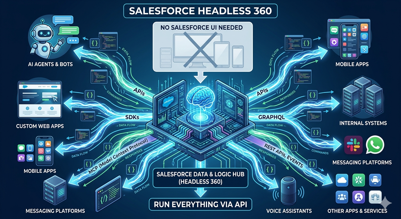 Salesforce Headless 360: Run Everything via API, No UI Needed