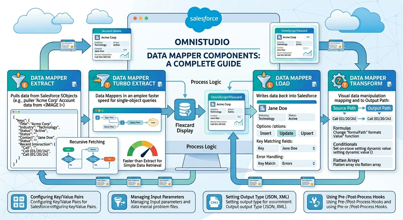 A Complete Guide to Data Mapper Components in OmniStudio