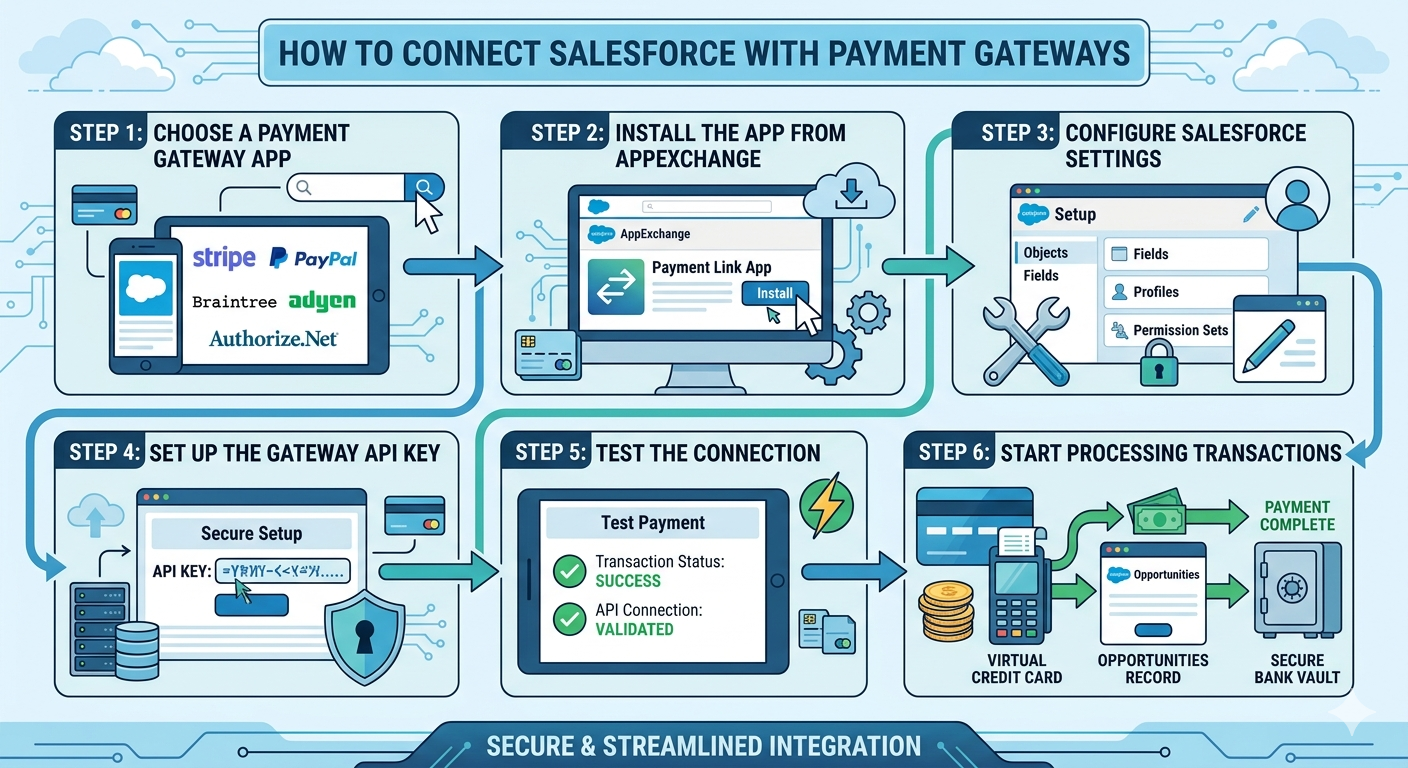 How to Connect Salesforce with Payment Gateways