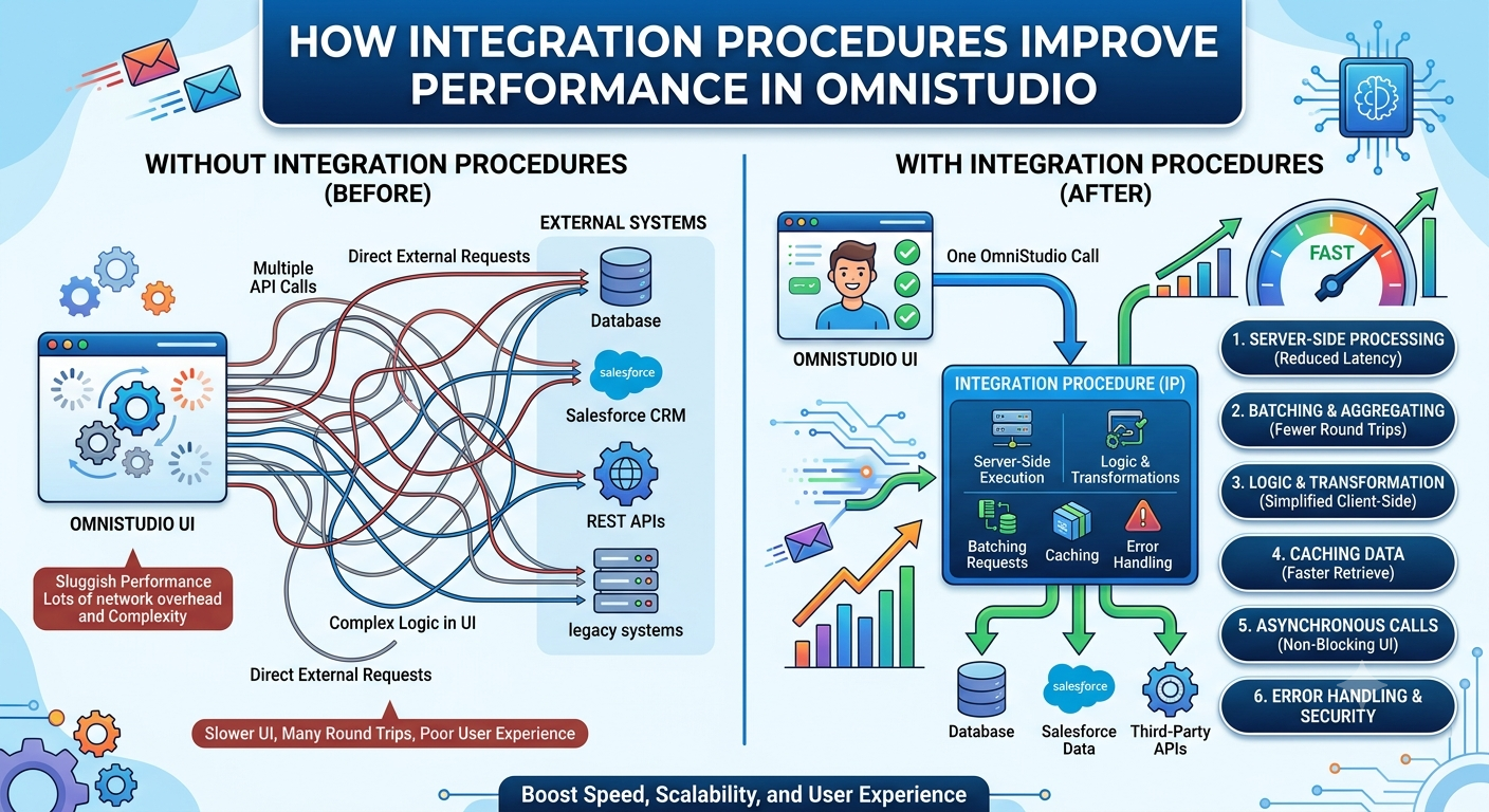 How Integration Procedures Improve Performance in OmniStudio